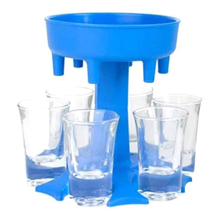 6 Shot Glass Dispenser and Holder Image 4