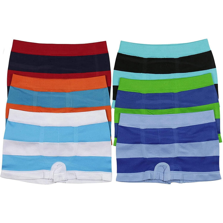 6-Pack: ToBeInStyle Boy s Seamless Boxer Briefs Image 4