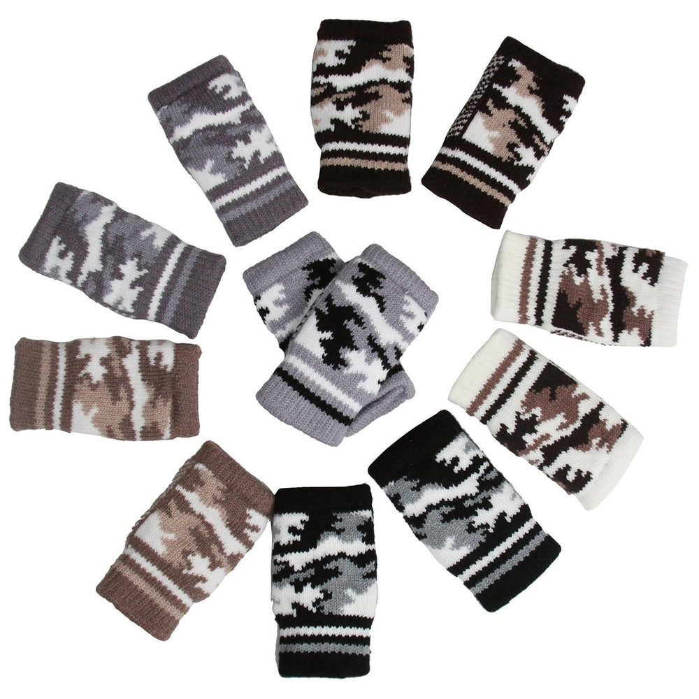 6-Pack: ToBeInStyle Childrens Assorted Winter Gloves Image 2