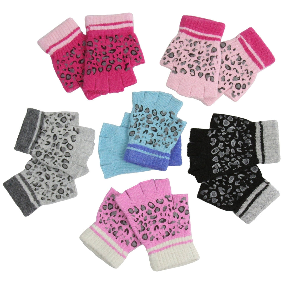 6-Pack: ToBeInStyle Childrens Assorted Winter Gloves Image 6