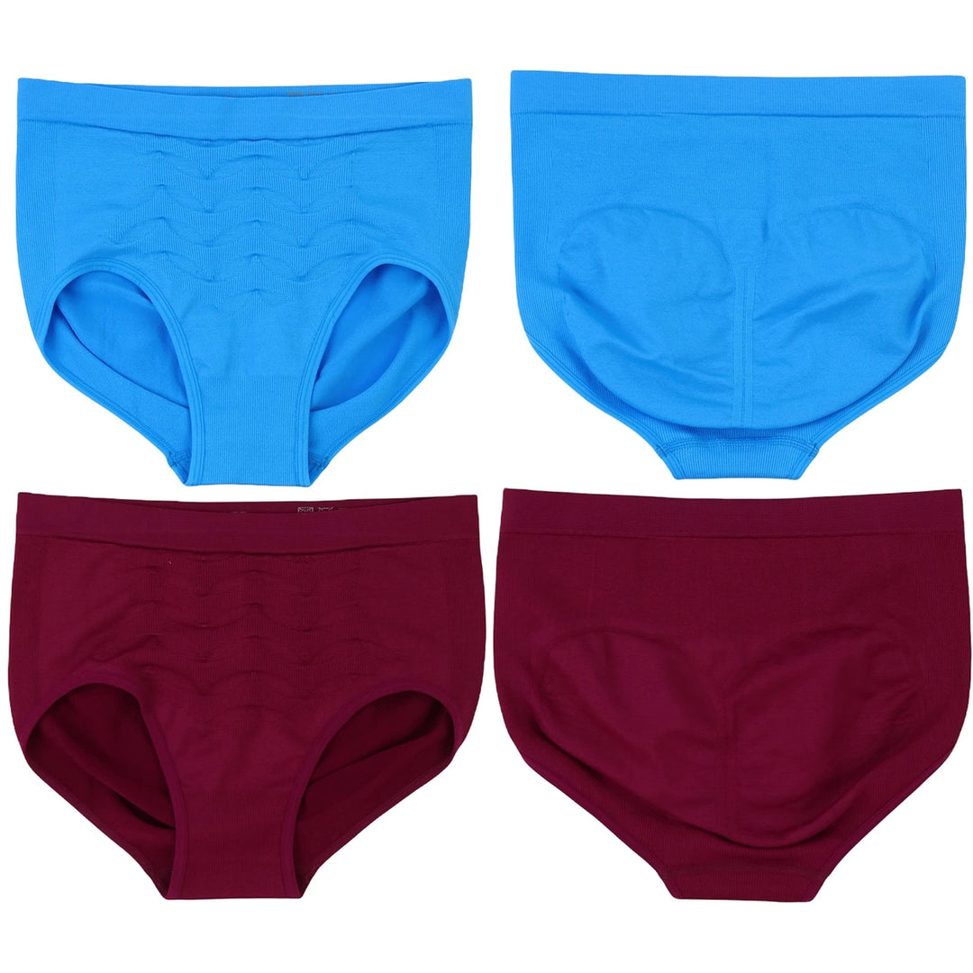 6-Pack: ToBeInStyle Womens Comfortable Bikini Brief Panties Image 7