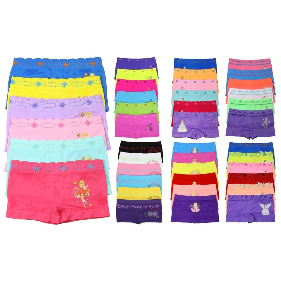 6-Pack: Mystery Kids Girls Underwear Image 2