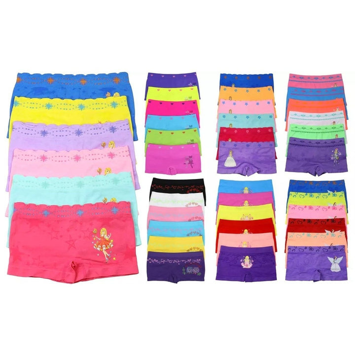 6-Pack: Mystery Kids Girls Underwear Image 1