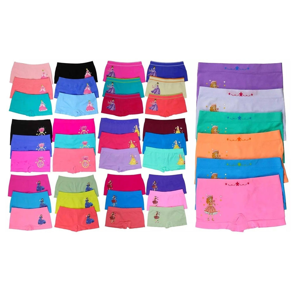 6-Pack: Mystery Girls Boyshorts or Bikini Panties Image 2