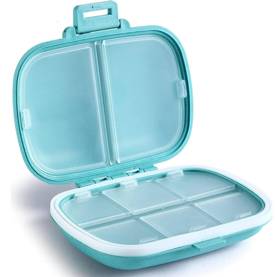 8 Compartments Travel Pill Organizer Image 1