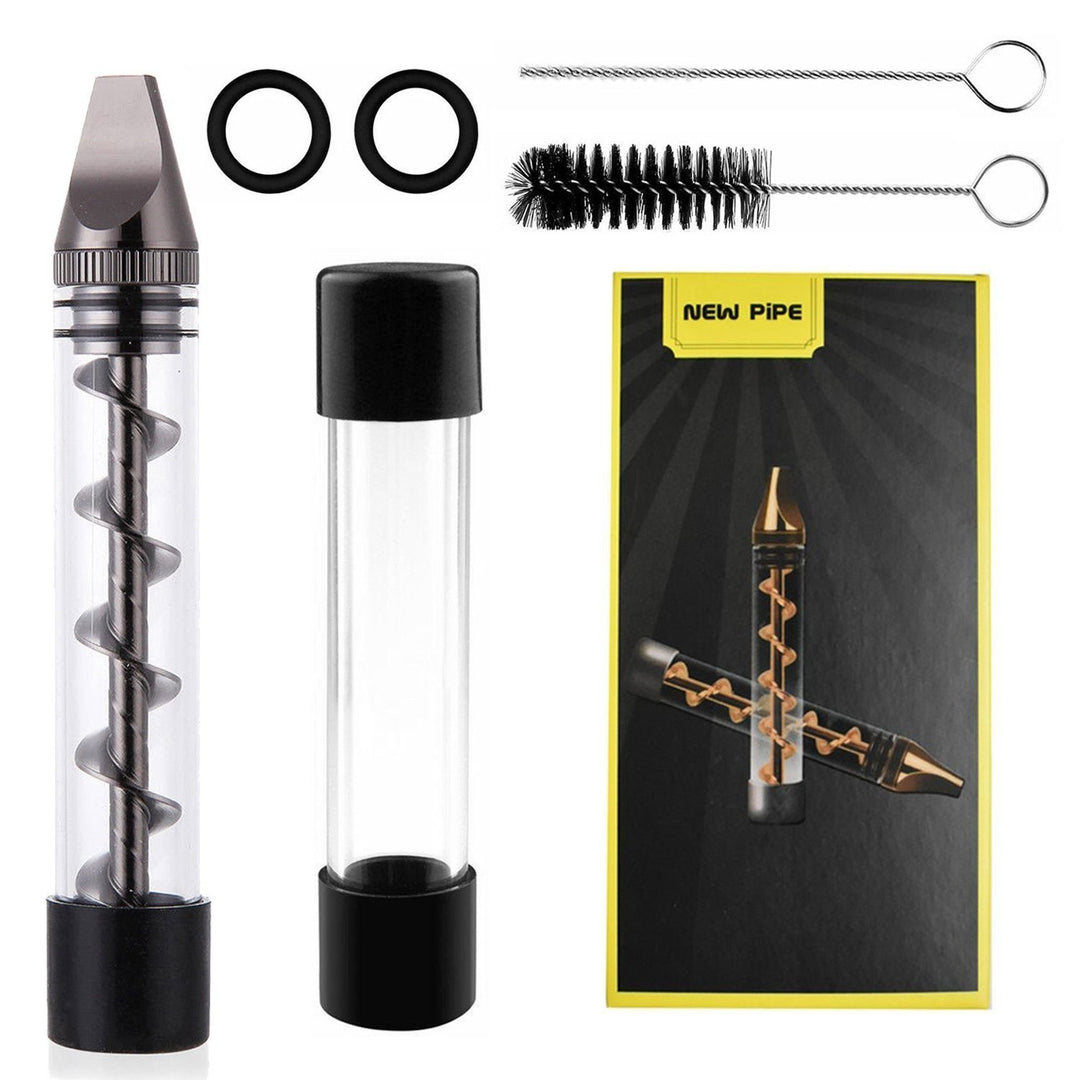 7-in-1 Grinder Blunt Kit with Smoking Metal Tip Cleaning Brush Image 7