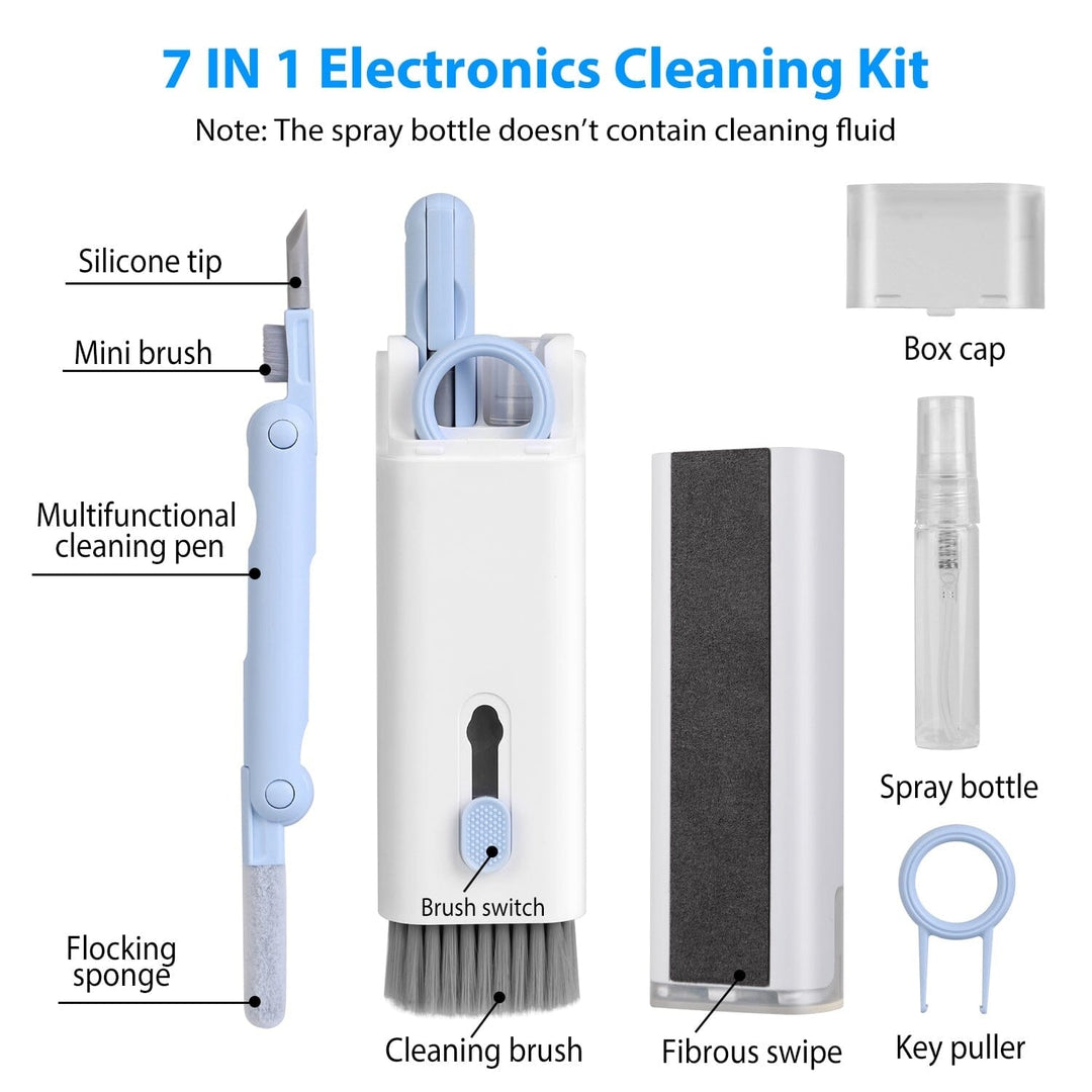 7-in-1 Laptop Keyboard Dust Cleaner Brush Image 7