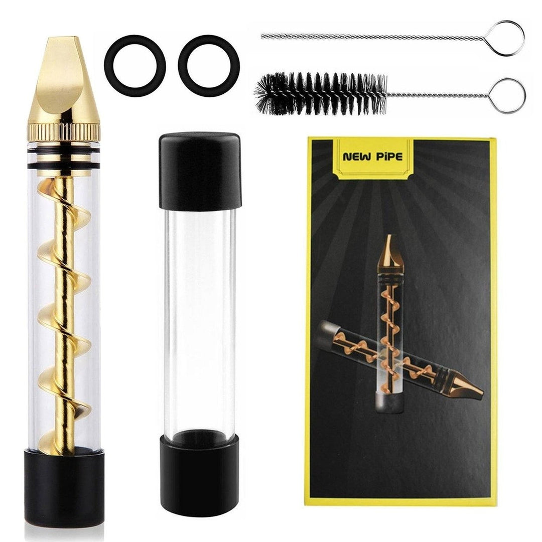 7-in-1 Grinder Blunt Kit with Smoking Metal Tip Cleaning Brush Image 12