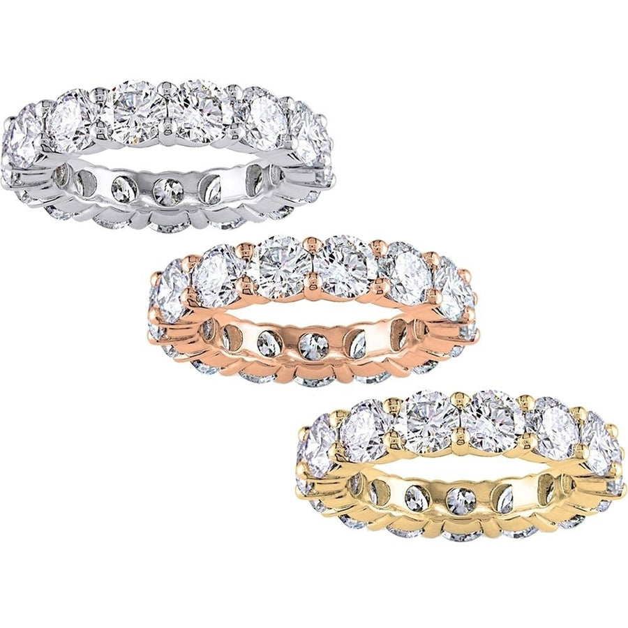 6.00 CTTW Cubic Zirconia Eternity Band - Assorted Sizes Image 1