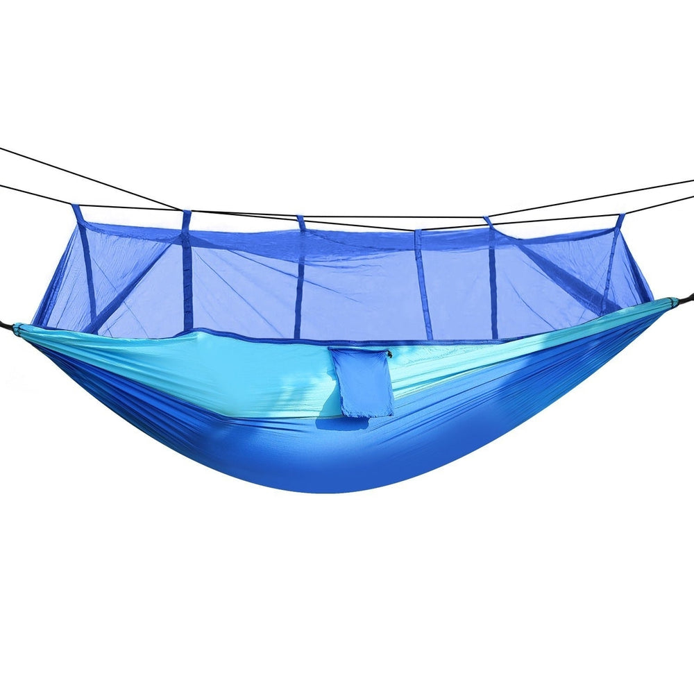 600lbs Load 2 Persons Hammock with Mosquito Net Image 2