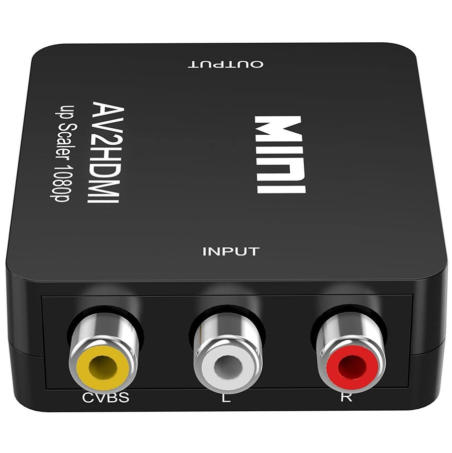 ABLEWE 1080P Mini RCA Composite CVBS Video Audio Converter Adapter Image 1