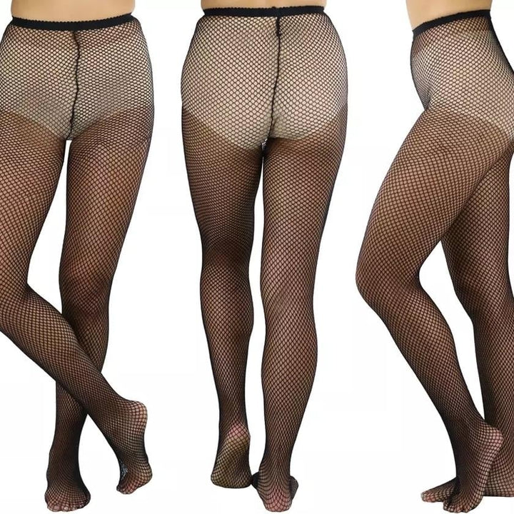 6-Pack: Womens Assorted Fishnet Sheer Microfiber Net Pantyhose Image 1