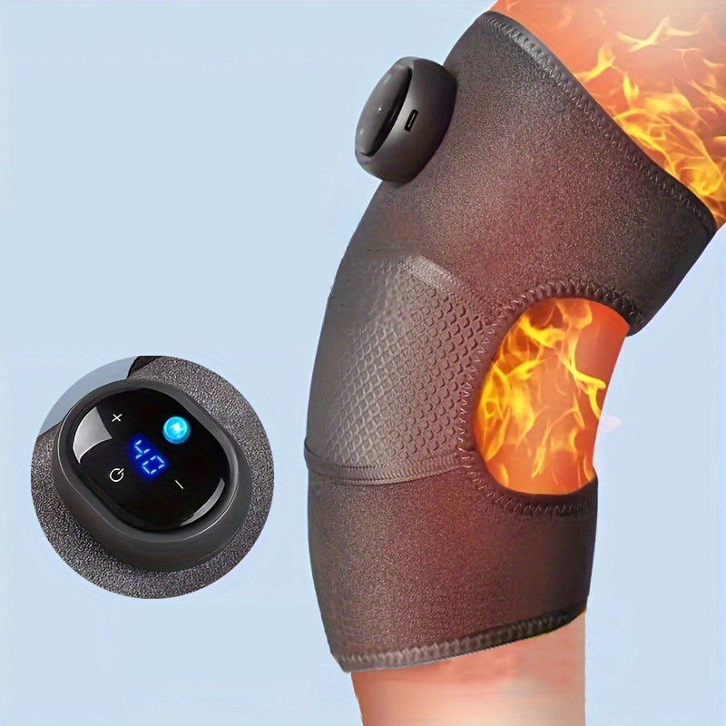 Heating and Vibration Knee Massage Pad Knee Massage Tool Intelligent Button Adjustable Multi Gear Led Display Image 2