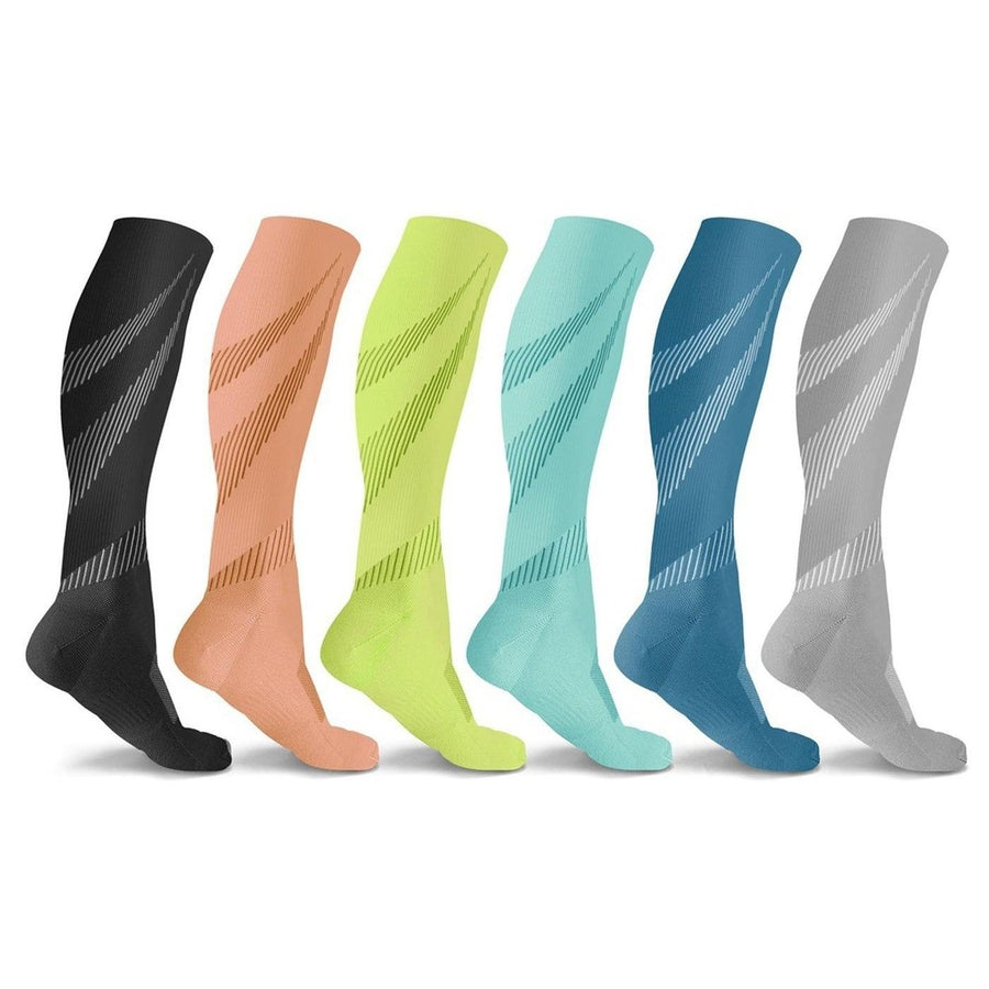 6-Pairs: DCF Elite Lightweight Compression Socks Image 1