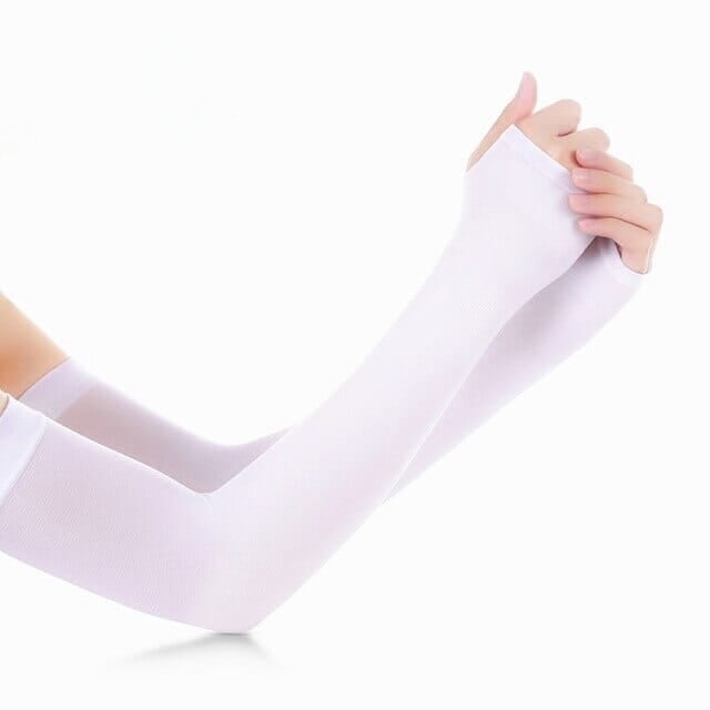 6-Pairs: Ice Silk UV Protection Arm Sleeves Image 3