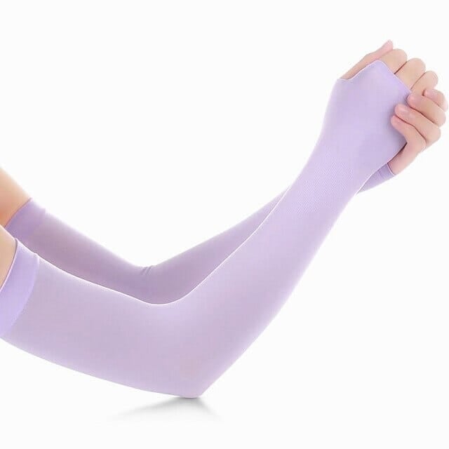 6-Pairs: Ice Silk UV Protection Arm Sleeves Image 4