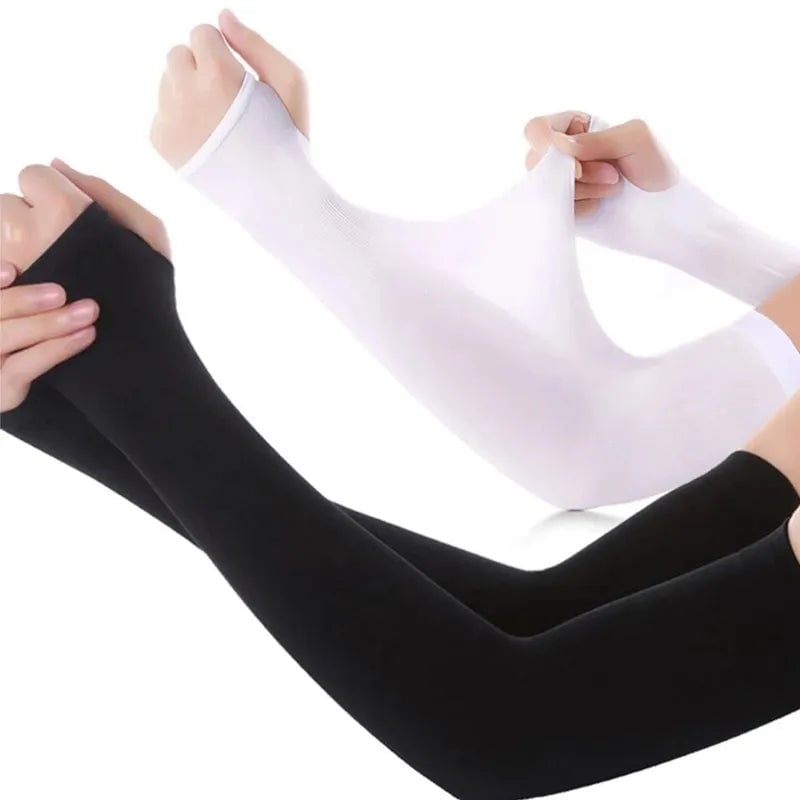 6-Pairs: Ice Silk UV Protection Arm Sleeves Image 8