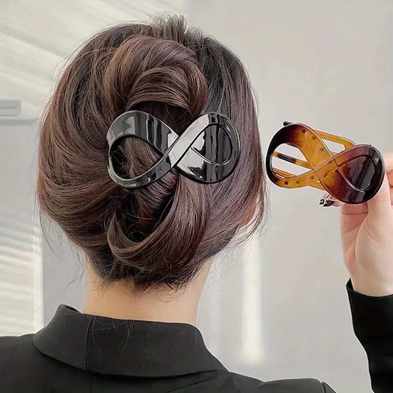 Acrylic Hair Claw Thick Hair Barrettes For Styling Hair Image 1