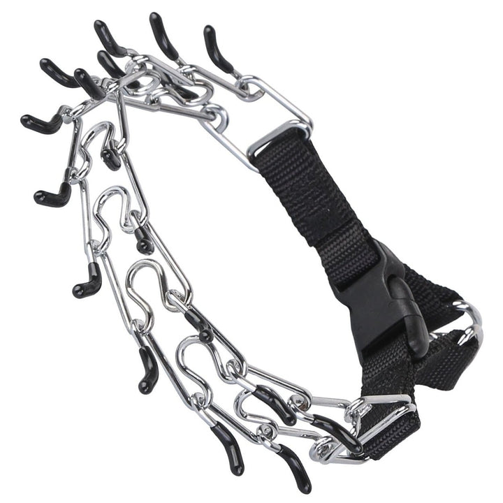 Adjustable Dog Choke Collar Training Chain Image 1