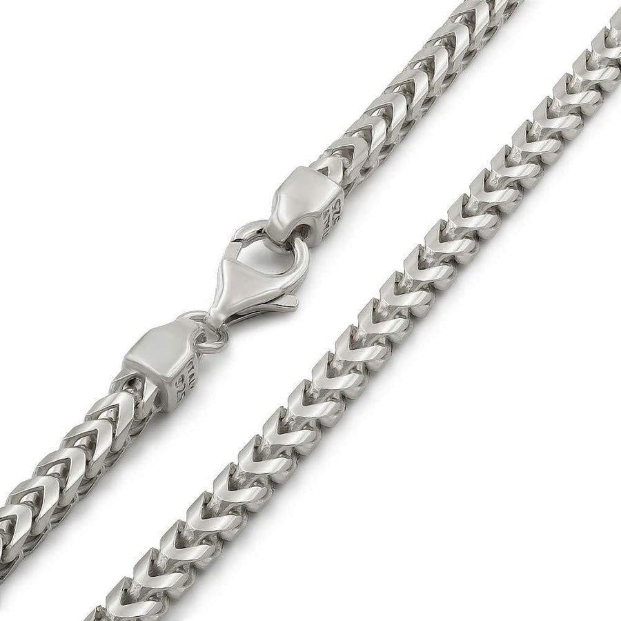 925 Sterling Silver 3mm Franco Chain Image 1