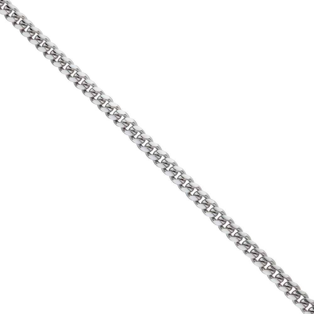 925 Sterling Silver Italian Miami Cuban Curb Link Chain Necklace Image 2