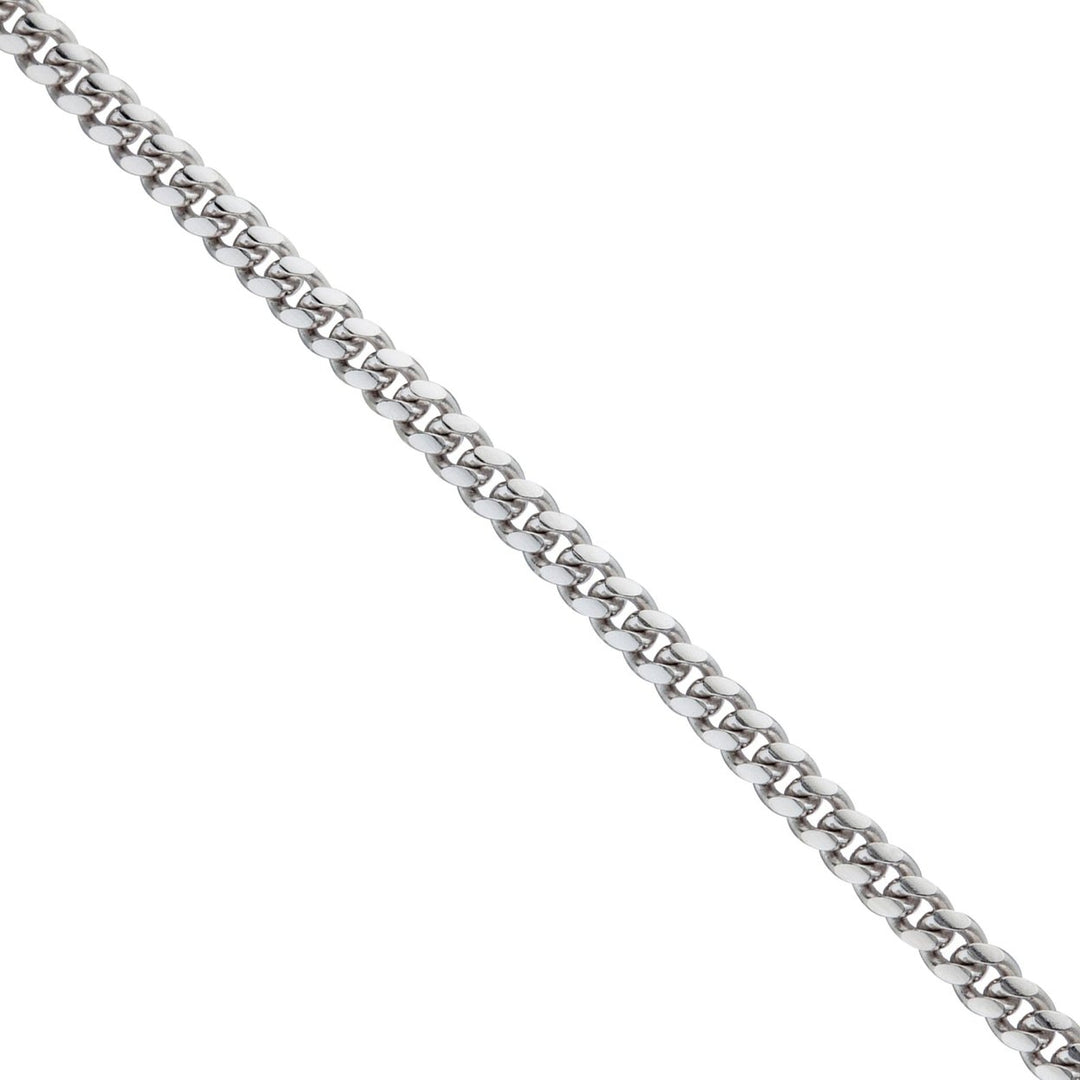 925 Sterling Silver Italian Miami Cuban Curb Link Chain Necklace Image 4