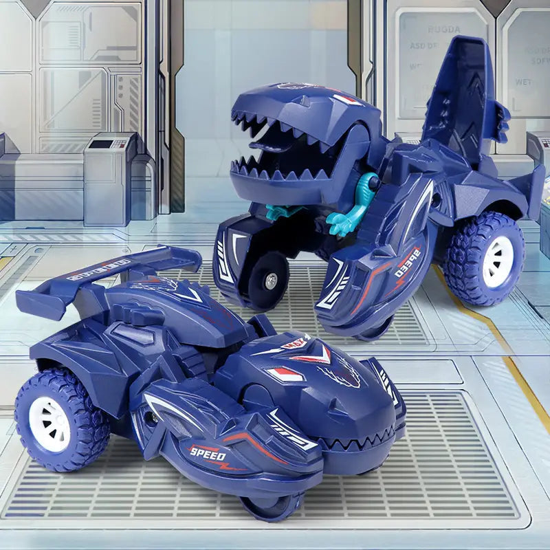 Amazing Transforming Dinosaur Car Deformation Toy Image 1