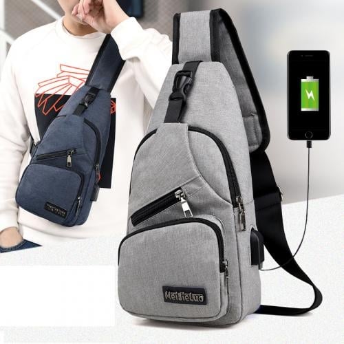 Anti-theft Sling Backpack With Charging Port Image 1