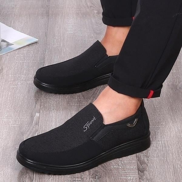 Antiskid Slip On Loafer Shoes Image 2