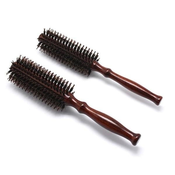 Antistatic Bristle Hair Curl Brush Image 1