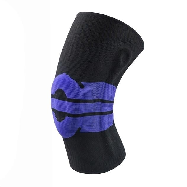 Anti Slip Springs Stabilizers Knee Compression Support Sleeve With Patella Gel Pad Image 3