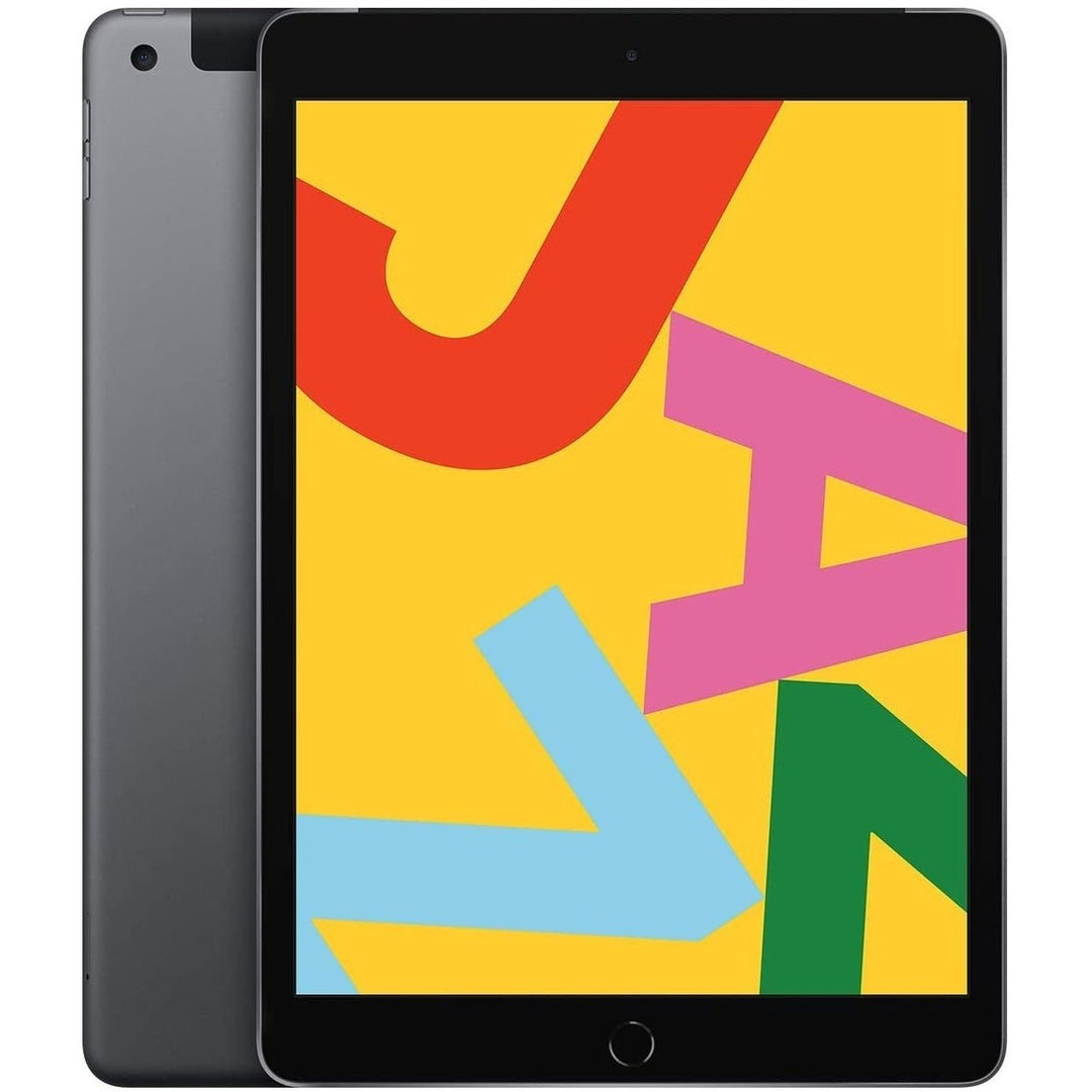 Apple iPad 7th Generation 10.2-Inch - WiFi + 4G LTE Cellular - Fully Unlocked (Refurbished) Image 2