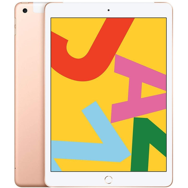 Apple iPad 7th Generation 10.2-Inch - WiFi + 4G LTE Cellular - Fully Unlocked (Refurbished) Image 3