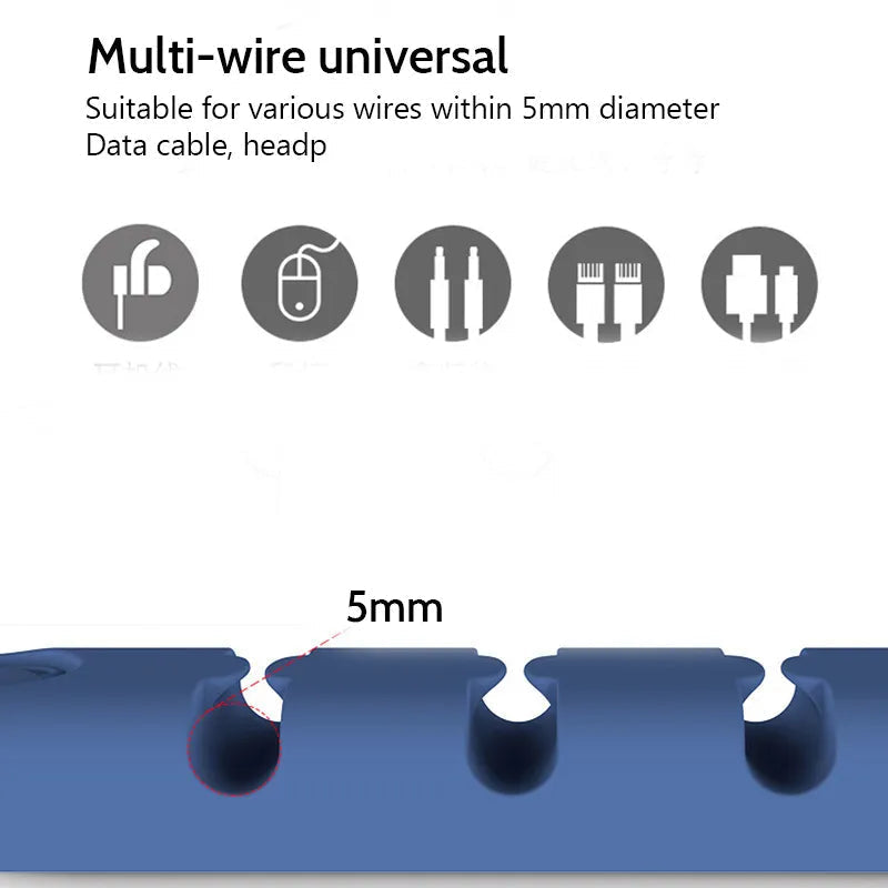 Bear Silicone Wire Organizer Storage Image 10