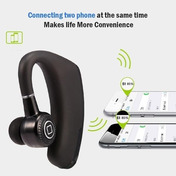 Business Wireless Bluetooth Earphone with Mic and Noise Cancellation Image 9