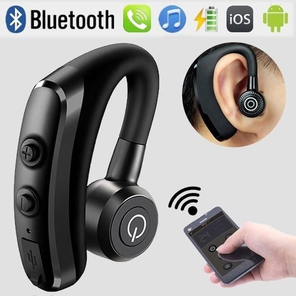 Business Wireless Bluetooth Earphone with Mic and Noise Cancellation Image 10