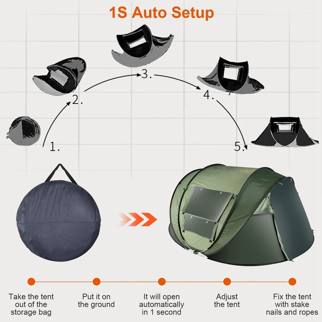 Automatic Pop Up Camping Tent Image 12