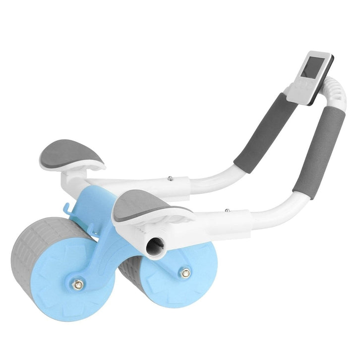 Automatic Rebound Abdominal Wheel Roller for Core Strength with Timer Kneel Pad Image 3