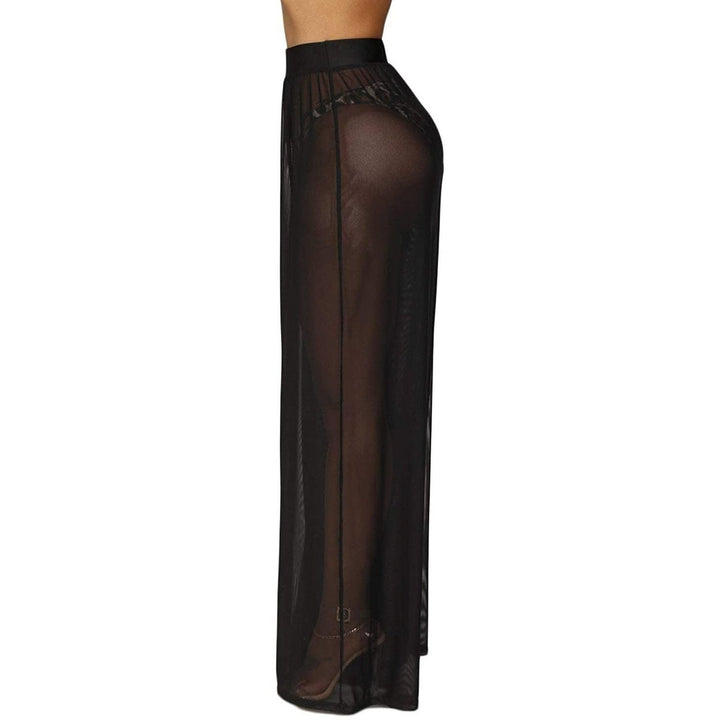 Awoscut Women See Through Sheer Mesh Pants Image 6