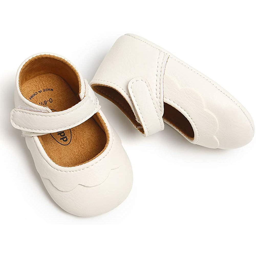 Baby Girls Mary Jane Flats Non-Slip Toddler First Walkers Princess Dress Shoes Image 6