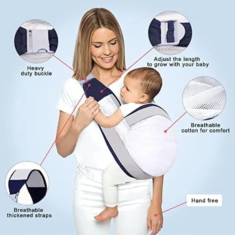 Baby Sling Carrier 3D Mesh Baby Wraps Image 6