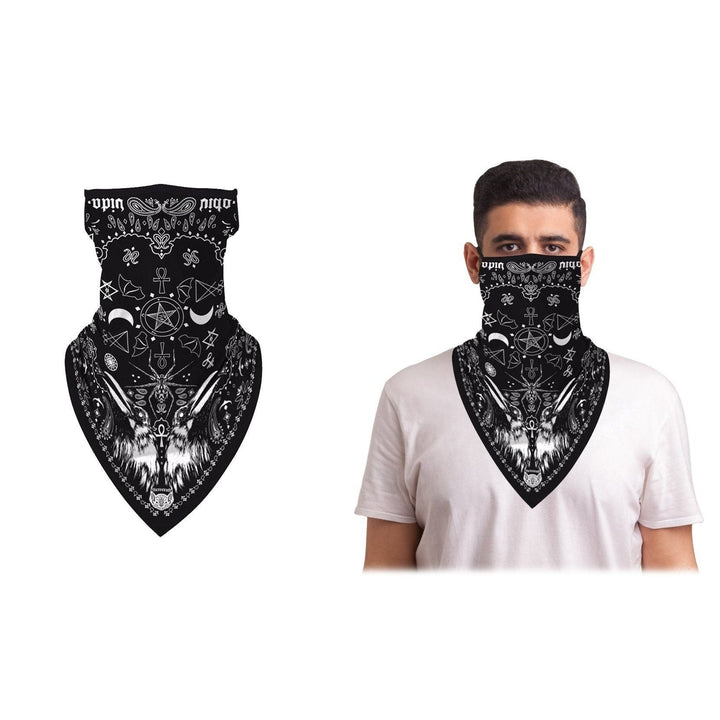 Balaclava Face Mask Neck Gaiter with Earloop for Men and Women Image 4