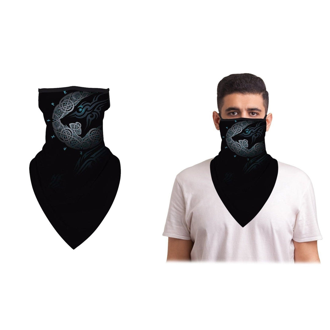 Balaclava Face Mask Neck Gaiter with Earloop for Men and Women Image 6