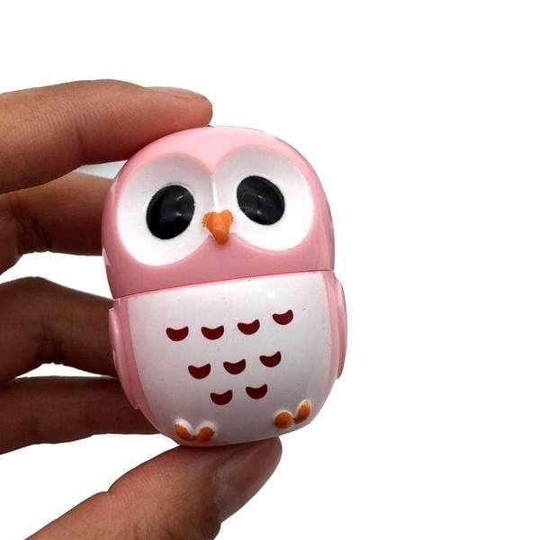 Candy Color Owl Shape Moisturizing Lip Balm Image 7