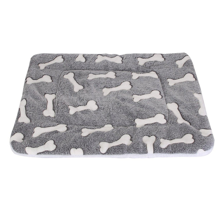 Comfortable Flannel Dog Bed Mat Image 2