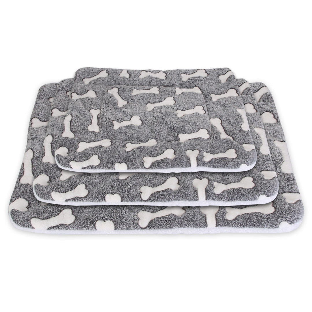 Comfortable Flannel Dog Bed Mat Image 4