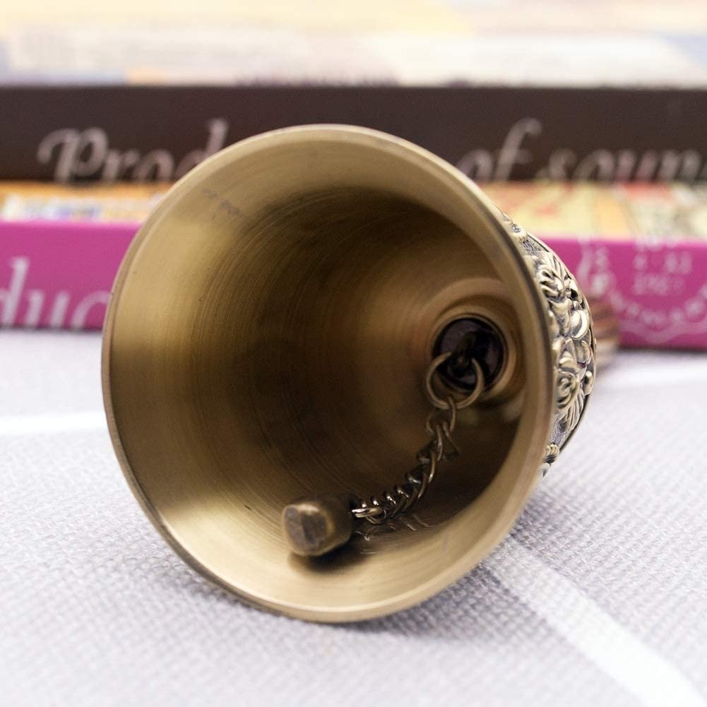 DomeStar Hand Bell Call Bell Brass Wedding Bells Image 6