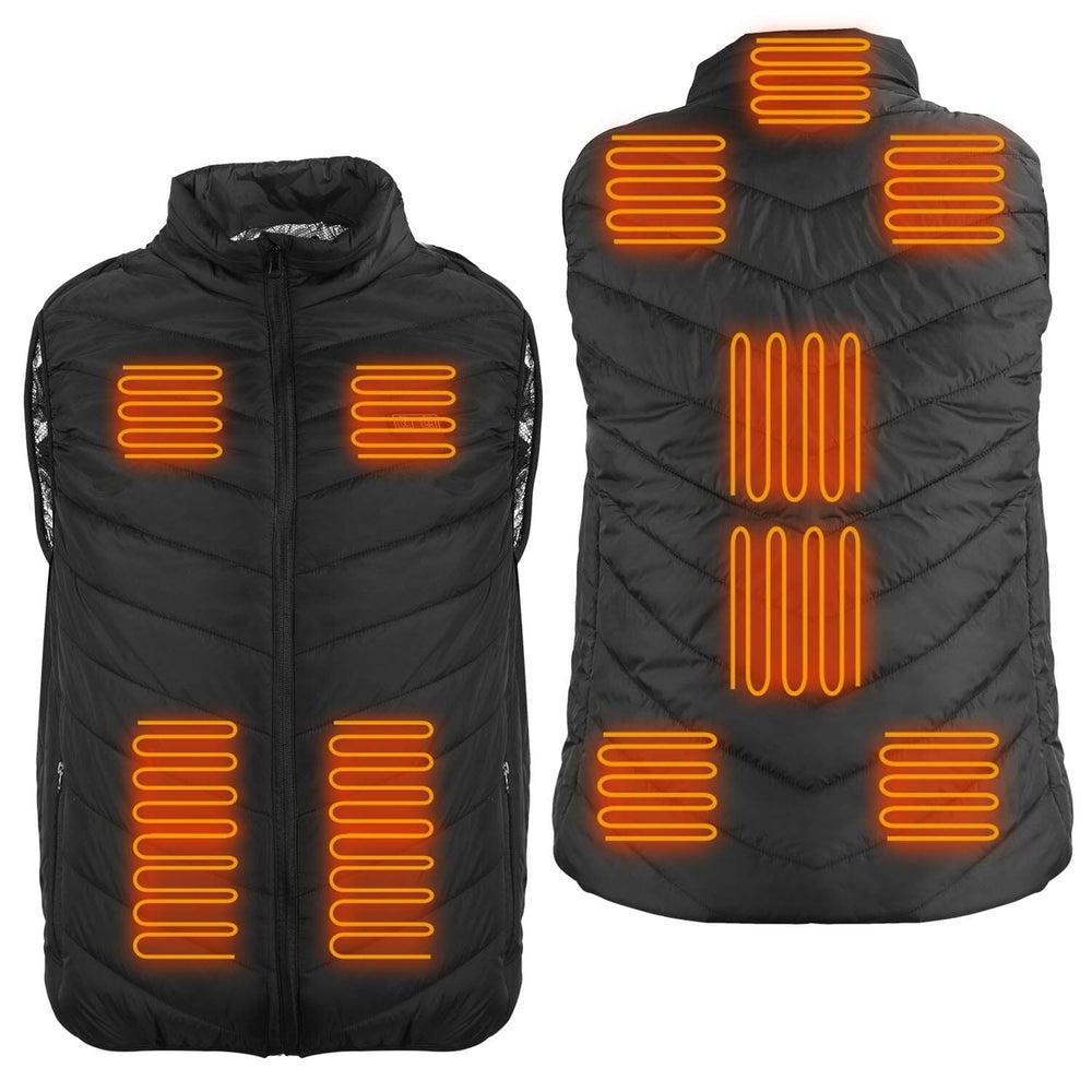 Heated Vest Electric USB Jacket with 3 Temperature Levels Image 2