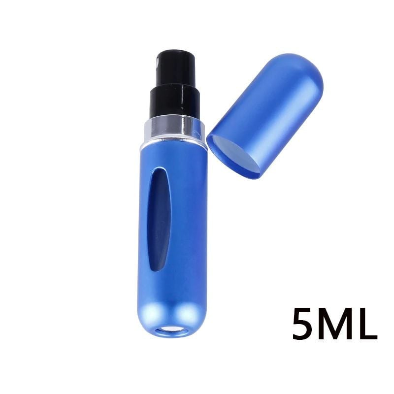 5ml Refillable Perfume Bottle with Bottom Charge  Portable Liquid Container for Cosmetics Spray Dispenser with Press Image 11