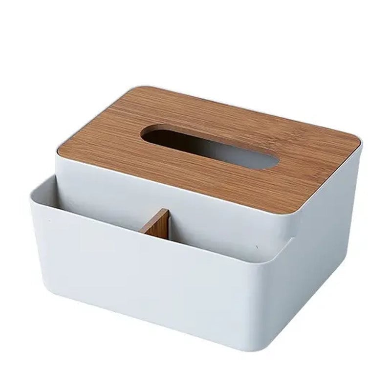 Household Simple Wood Grain Paper Box Image 2